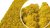 Moosmatte Zitronengelb 114x57cm als Moosbild oder Mooswand aus Naturmoos Islandmoos