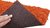 Moosmatte Sonnenorange 114x57cm als Moosbild oder Mooswand aus Naturmoos Islandmoos